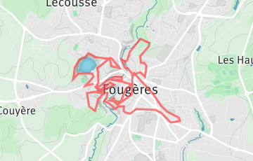 Trail Urbain de Fougères - Le Défi Fougerais