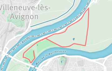 10km de la Cité des Papes - 4.5km