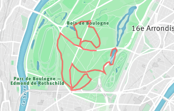 10km du Bois de Boulogne