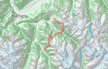 Trail Verbier Saint-Bernard - Liddes-Verbier