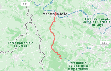 La Diagonale des Yvelines - 48km