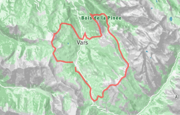Vars Mountain Trail - Tour des crêtes