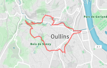 Jardin Sans Fin - Trail Urbain Oullins - Trail Urbain