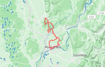 Entr'Ain et Suran - 22km