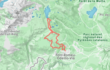 Trail sur Neige Romeu Fontaine - Authentique