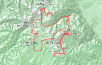 Tushars Mountain Runs - 100km