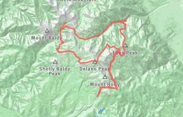 Tushars Mountain Runs - 70km