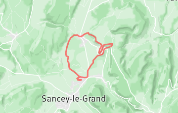 Trail Vallon de Sancey - En passant par le château