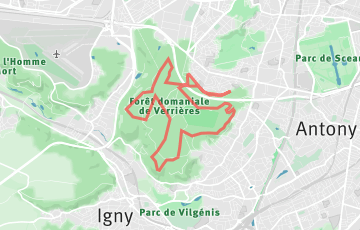 Foulée Hivernale de Chatenay Malabry - 15km