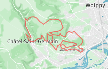 Trail du Saint-Quentin - La Mérovingienne