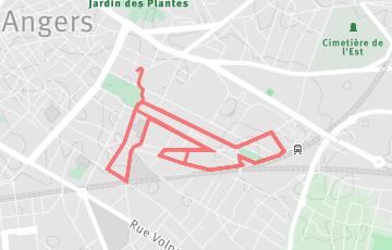 10 km d'Angers