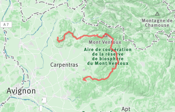 Grand Raid du Ventoux - Traversée Nesque Ventoux Dentelles