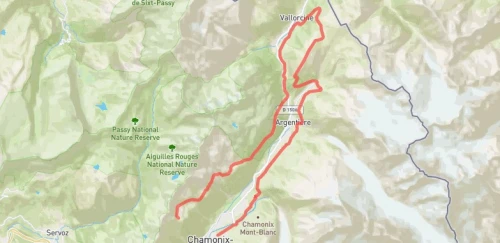 42km du Mont-Blanc