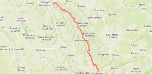 Trail Sombernon - Alésia