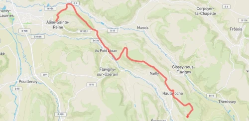 Trail décoverte Hateroche-Alésia