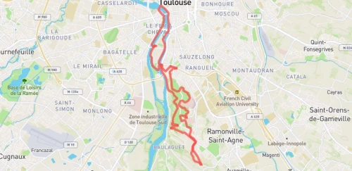 Trail Toulouse Métropole