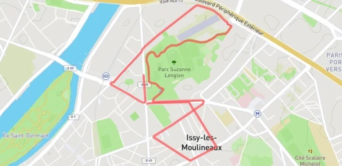 10km des Pères Noël