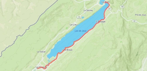 Demi Tour du Lac de Joux