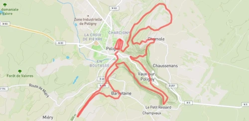 Trail de la culée de Vaux