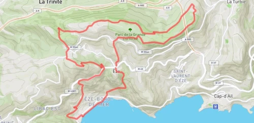 Trail des 3 Corniches