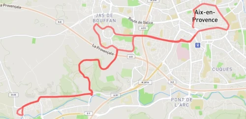 Aix en 20km