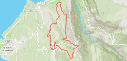 Trail d'Aiguines