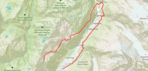 23km du Mont-Blanc