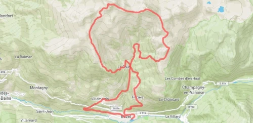 Trail des crêtes du Mont-Jovet