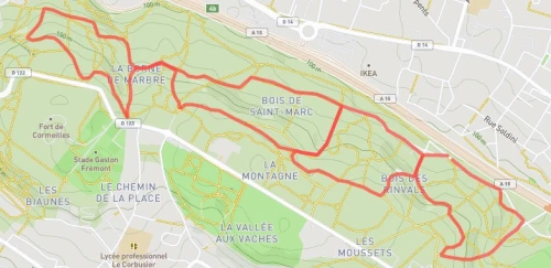 Trail par étapes