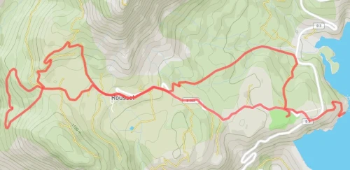 Le trail du belvédère