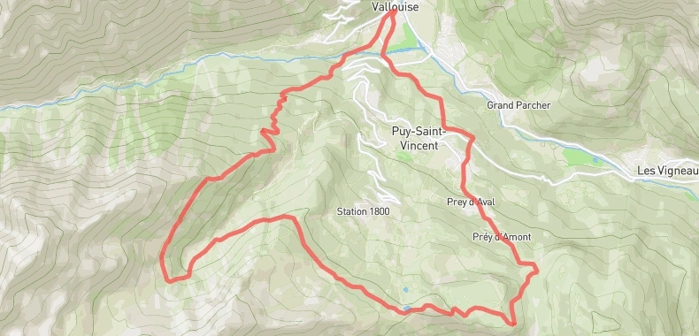 Trail du Vallon