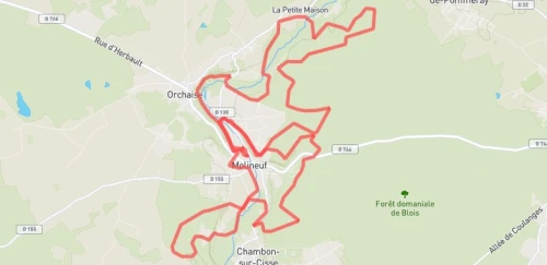Trail des Moulins et Chateaux