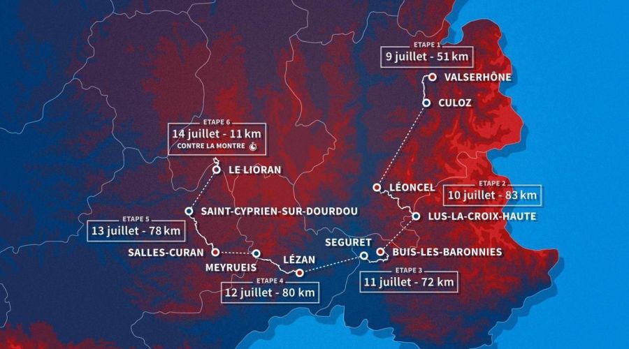 Première édition du Trail de France, une course de 380 km en 6 étapes