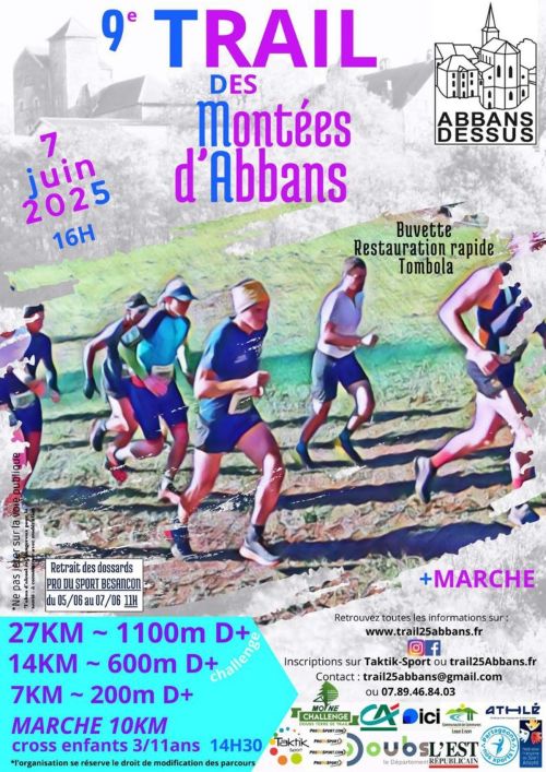 Trail des Montées d'Abbans