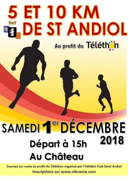 5 et 10 km de Saint Andiol
