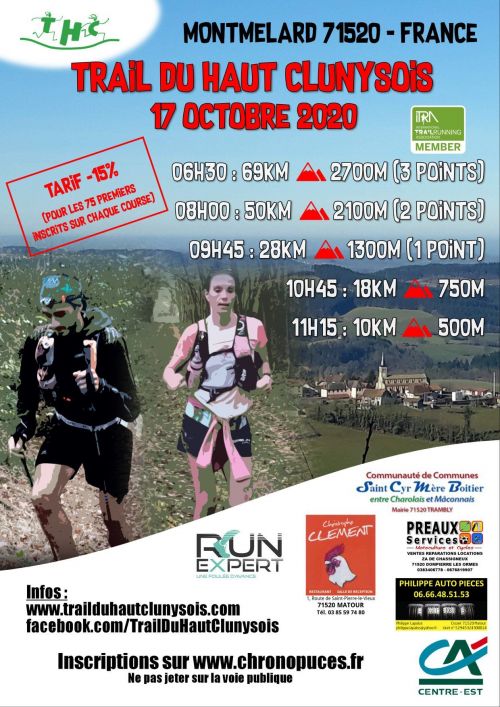 Trail du Haut Clunysois - THC