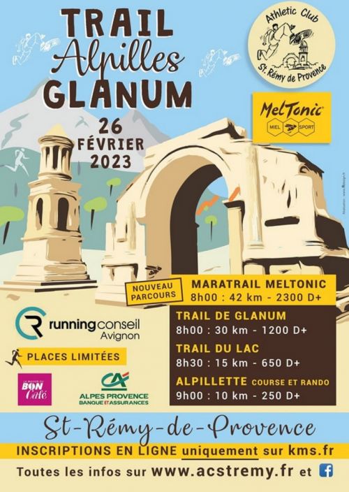 Trail Alpilles Glanum