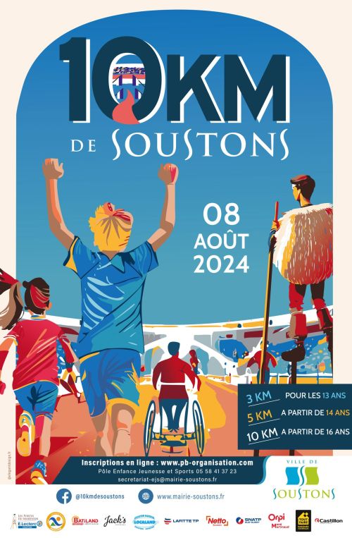 10 km de Soustons