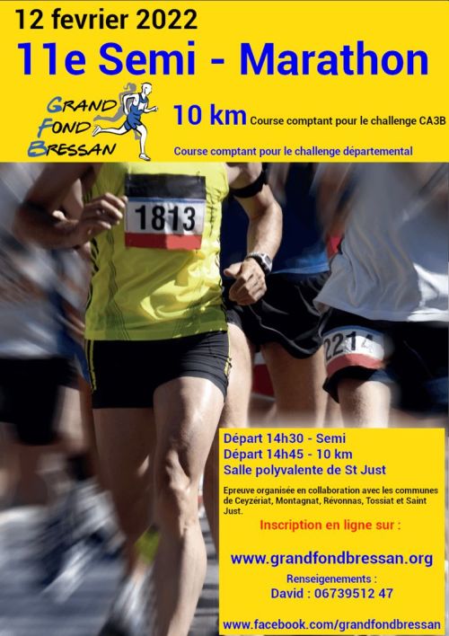 Semi Marathon de Grand Fond Bressan
