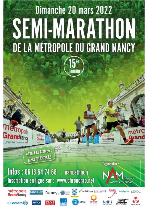 Semi Marathon de la Métropole du Grand Nancy