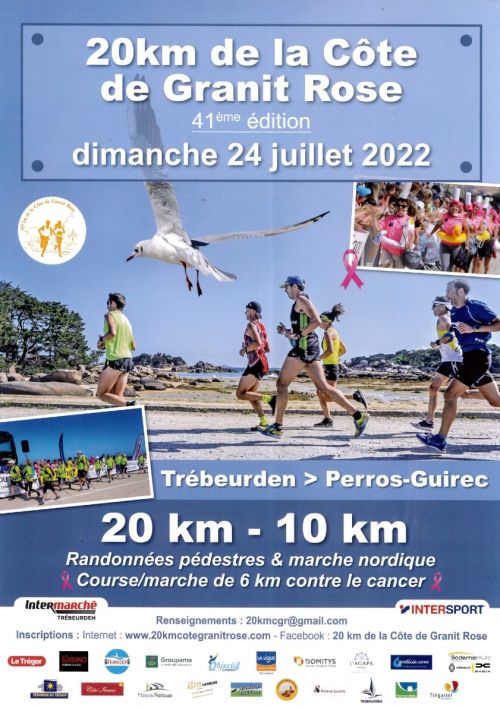20 km de la Côte de Granit Rose