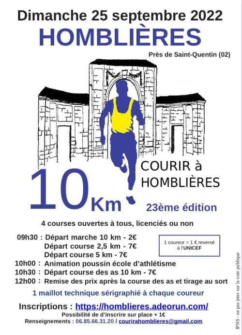 10 km d'Homblières