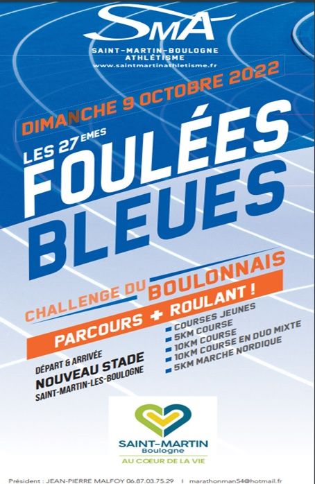 Foulées Bleues de Saint Martin