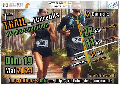 Trail des Ecureuils de Marcheprime