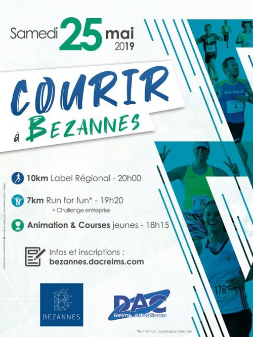 Courir à Bezannes