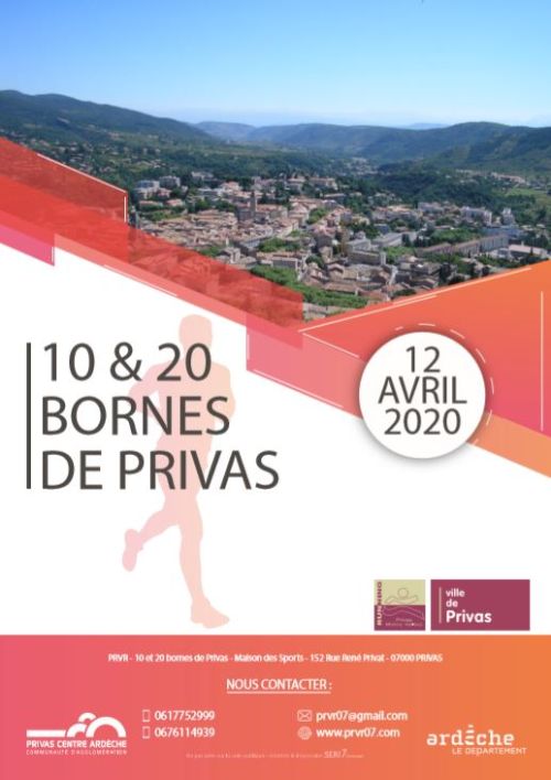 10 et 20 Bornes de Privas
