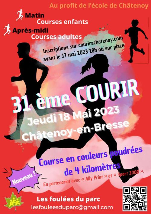 Courir à Châtenoy en Bresse