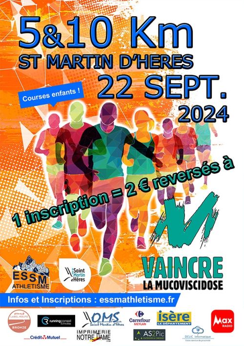 5 & 10 km de Saint Martin d'Hères