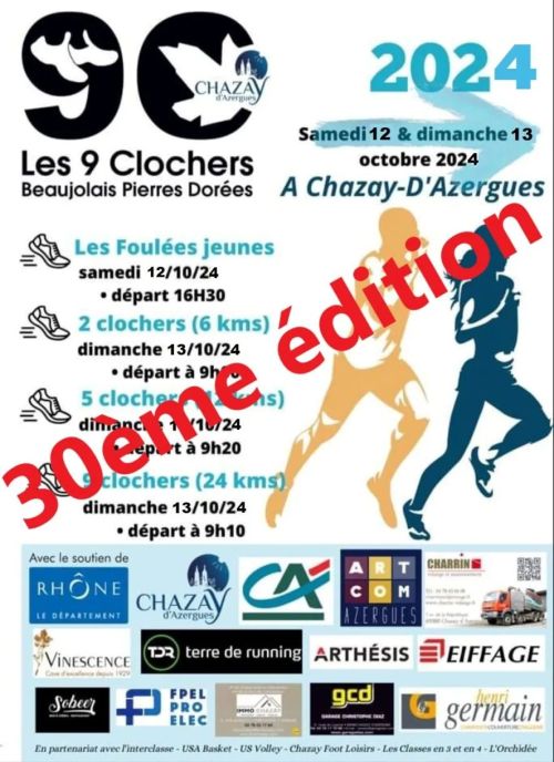Les 9 Clochers en Beaujolais