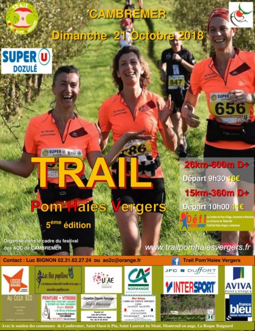 Trail Pom'Haies Vergers